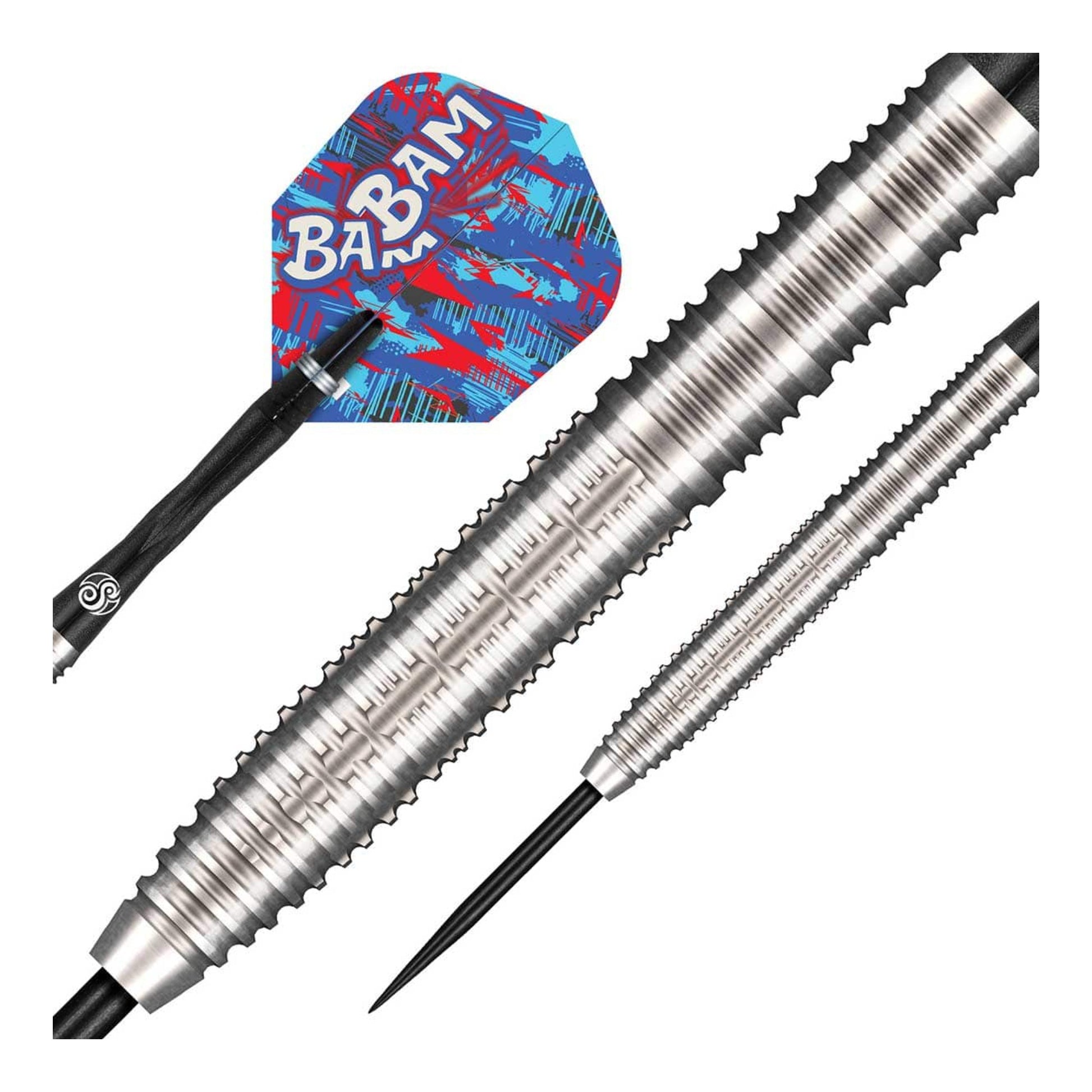 Close up of Bradley Brooks Gen 2 tungsten barrel showing ring grip texture