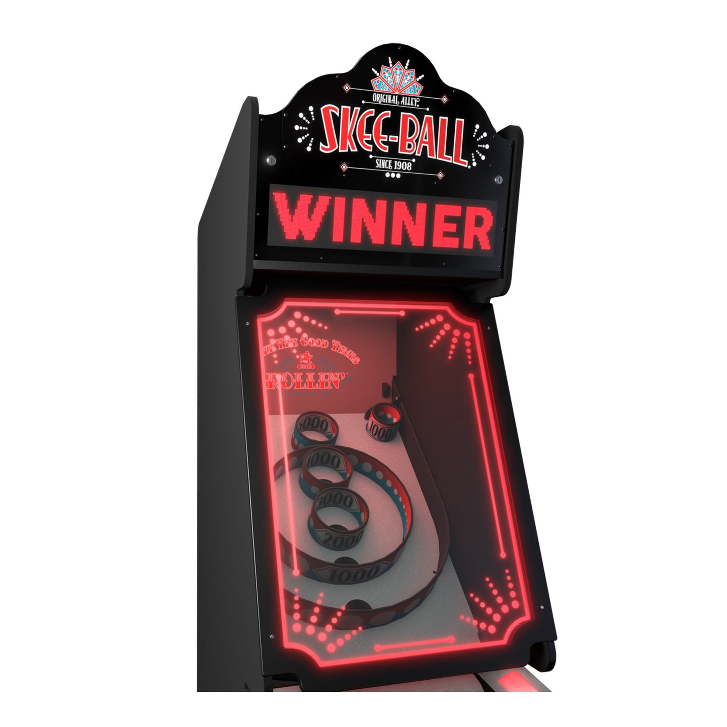 Authentic Skee-Ball® Home Arcade Glow Machine