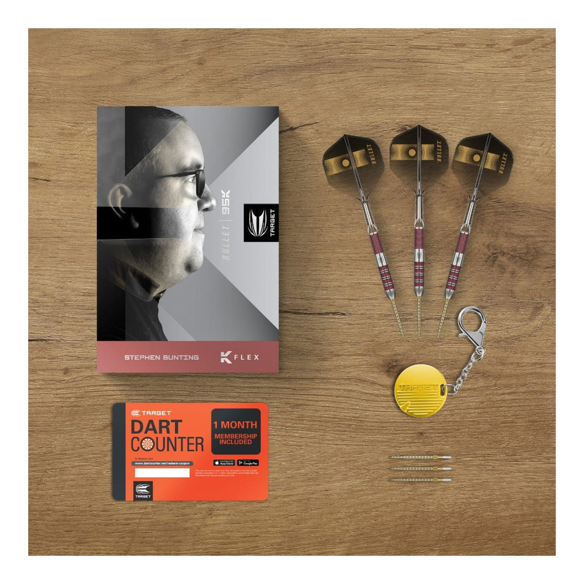Stephen Bunting 95K SP Darts - 95% Tungsten Swiss Point