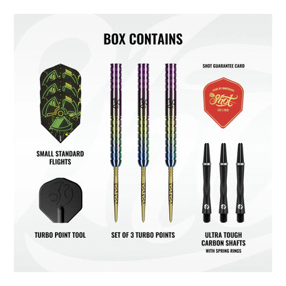 Pro Series Stowe Buntz 3.0 Turbo Point - 90% Steel Tip Darts