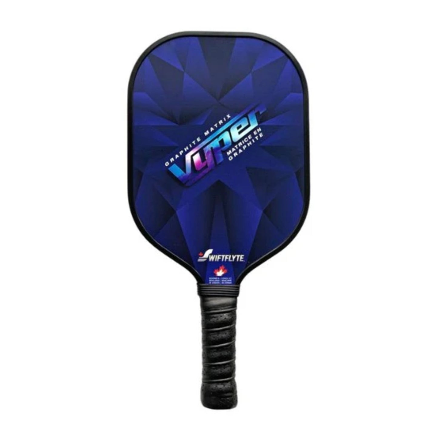Swiftflyte Vyper Pickleball Paddle showing graphite face and edge guard
