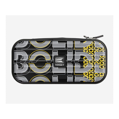 Target Takoma Bolide Darts Wallet Yellow Hard Shell Front View