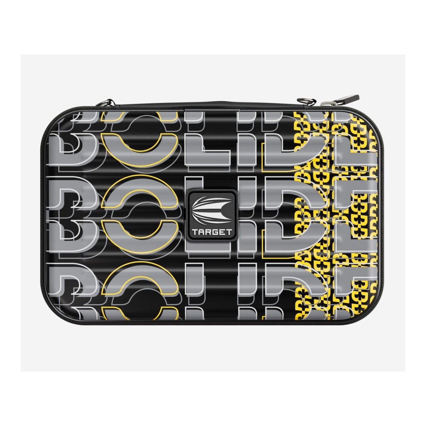 Yellow Target Takoma XL Bolide Darts Wallet closed view