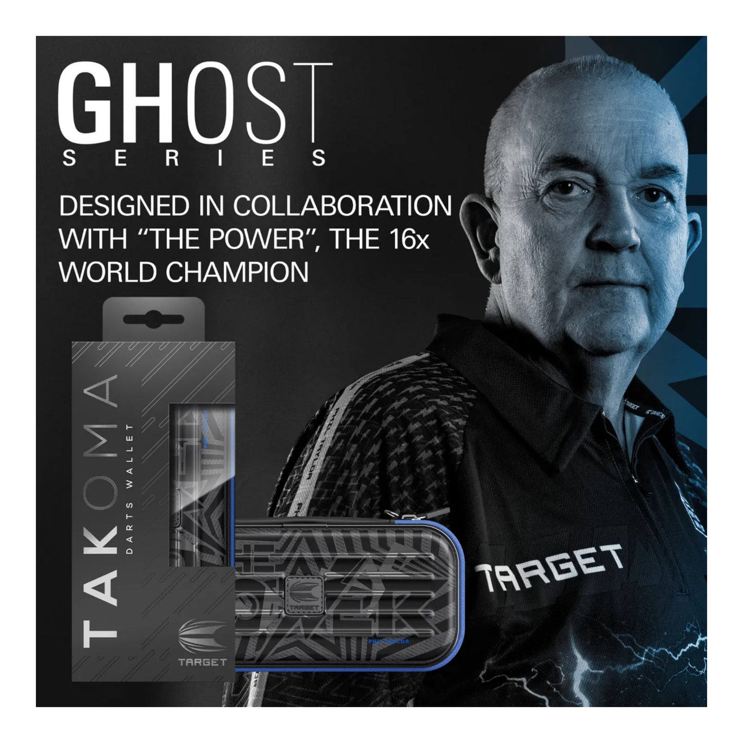 Target Takoma Ghost Phil Taylor Wallet – The Power Edition