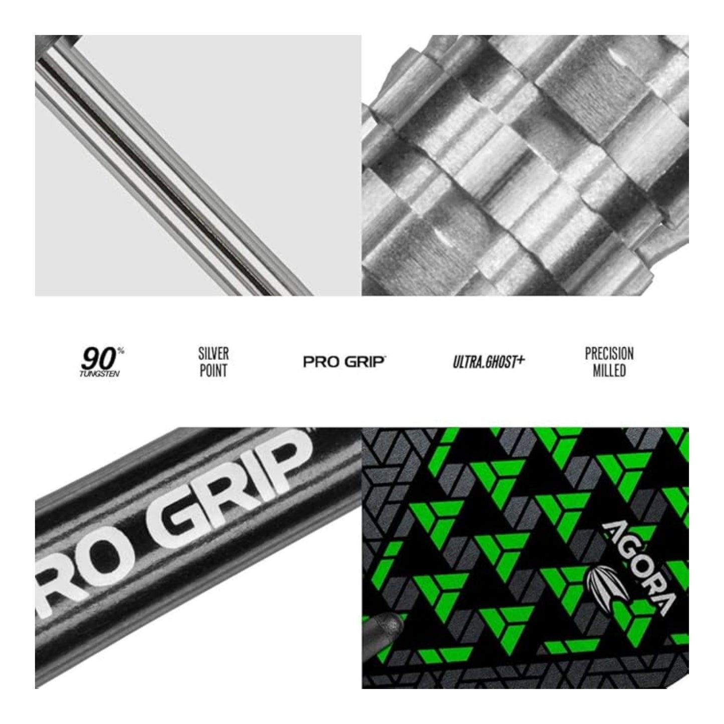 Target Agora banner graphic displaying the precision milled tungsten barrel texture.
