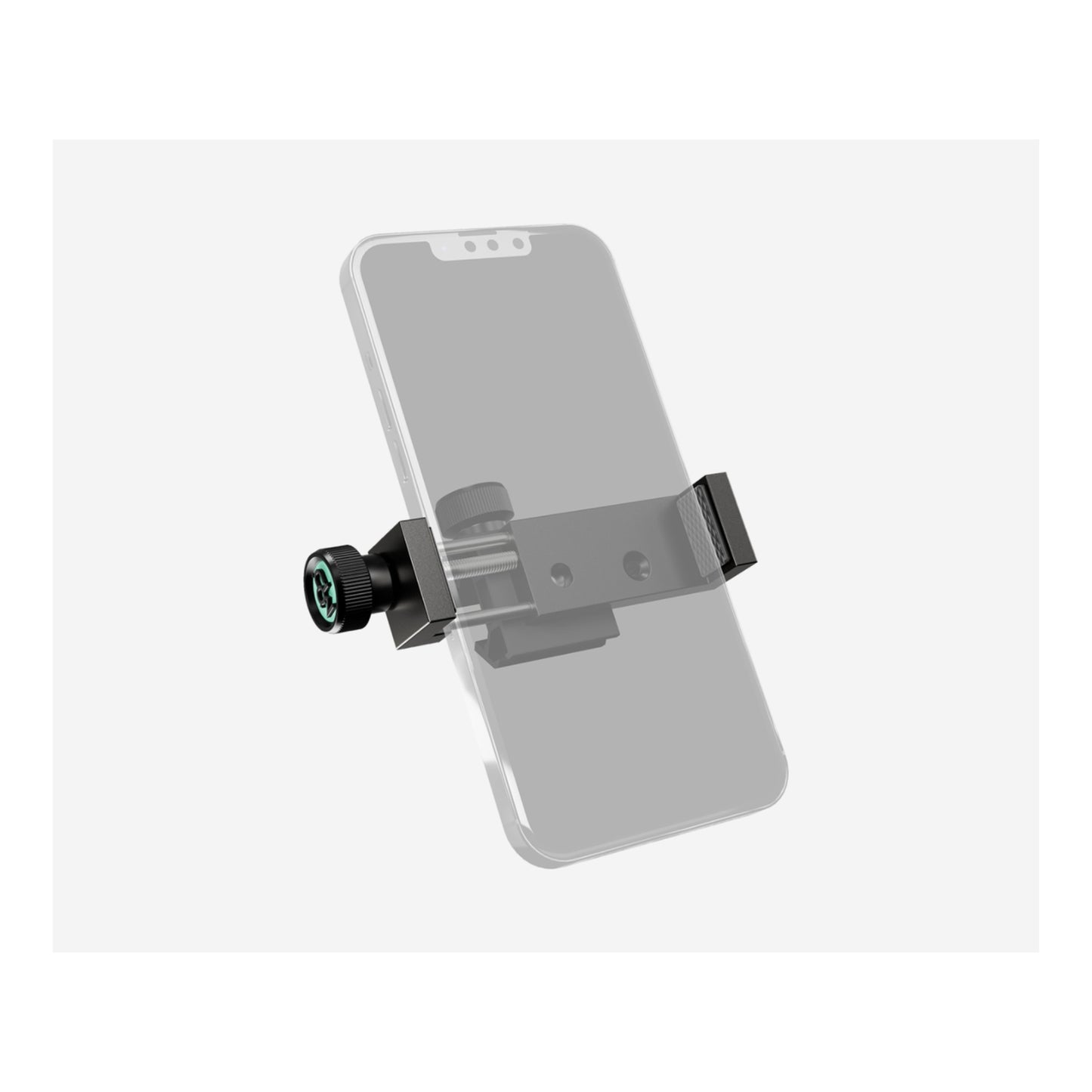 Side profile of the Target MOD tablet holder arm