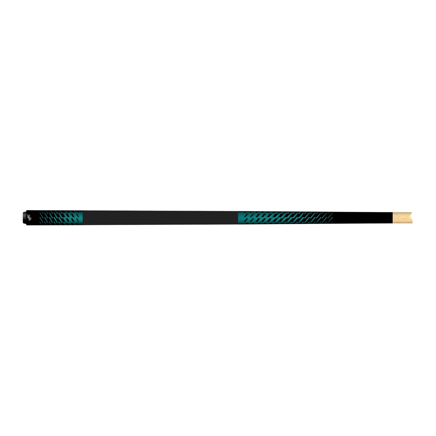 Detail view of the Teal butt sleeve on the Dufferin 300 Modern Series Model 355 featuring a no-wrap design