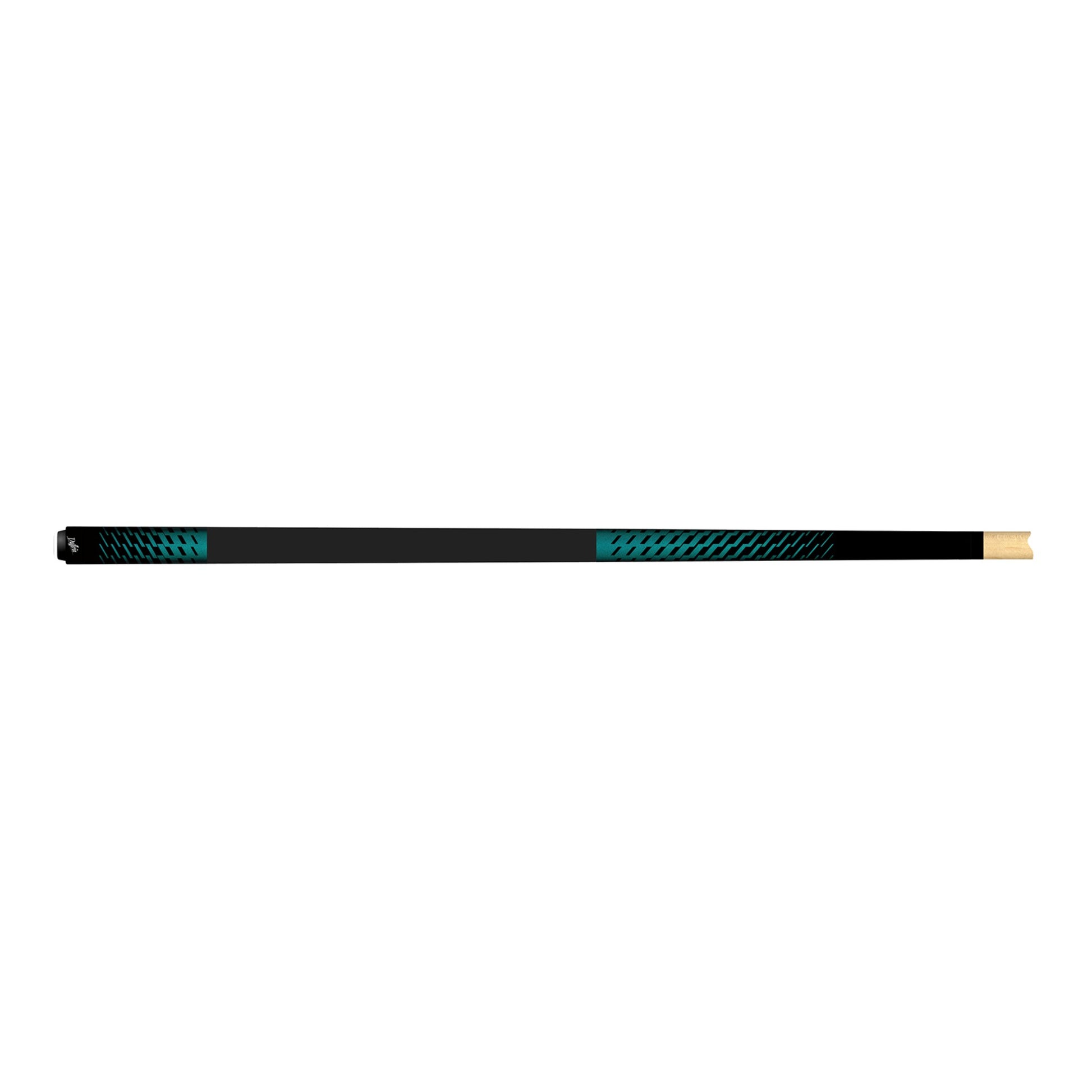 Detail view of the Teal butt sleeve on the Dufferin 300 Modern Series Model 355 featuring a no-wrap design