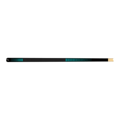 Detail view of the Teal butt sleeve on the Dufferin 300 Modern Series Model 355 featuring a no-wrap design