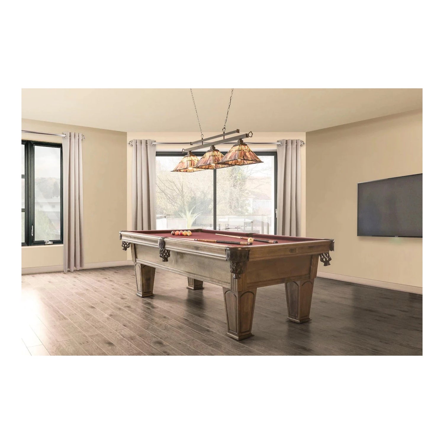 Tentation Pool Table Studio Shot