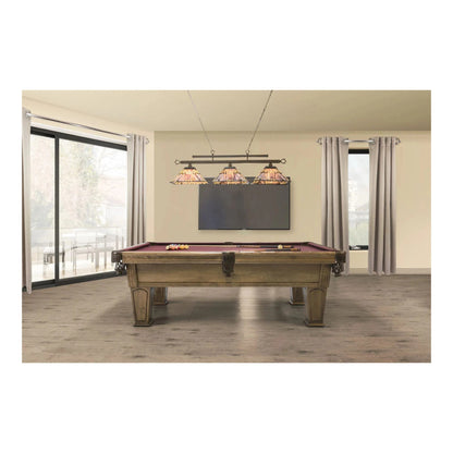 Tentation Pool Table White Birch Full View
