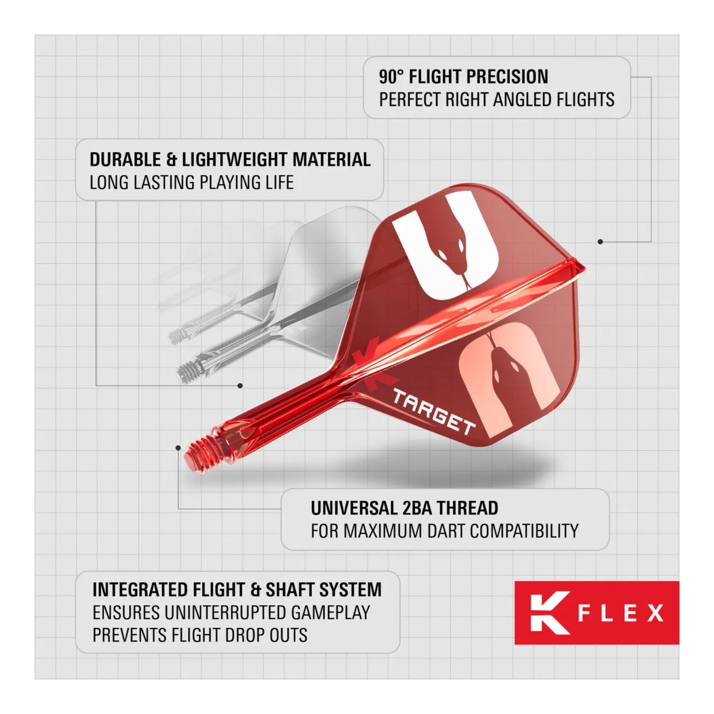 Target Darts: The Asp K-Flex No.2 Flight System (Nathan Aspinall Edition)