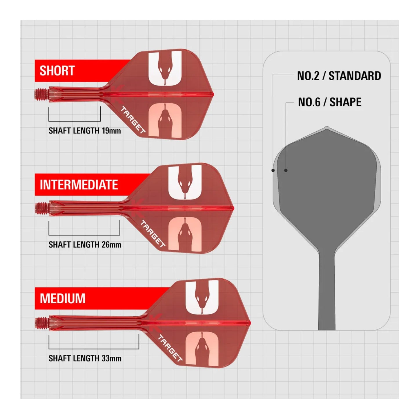 Target Darts K-Flex No.6 flexible shaft detail