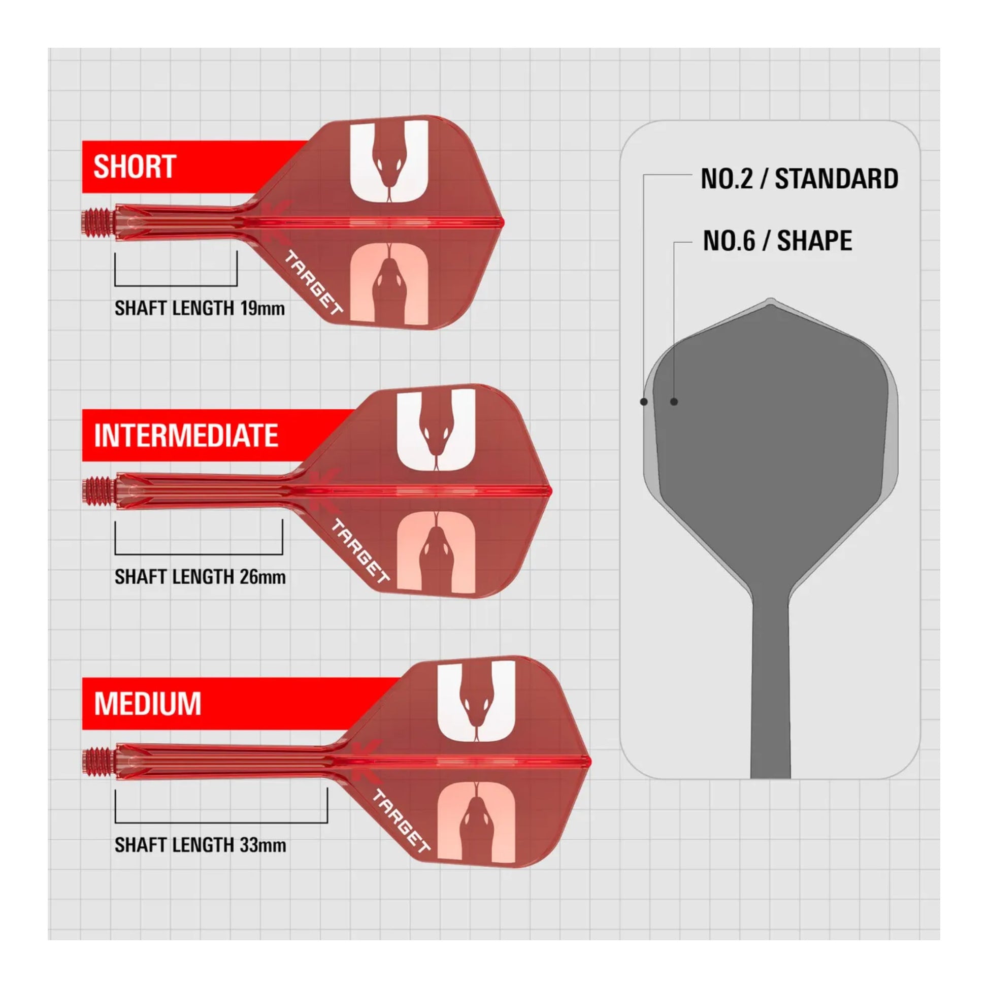 Target Darts K-Flex No.6 flexible shaft detail