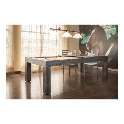 Track Solid Wood Dining Pool Table