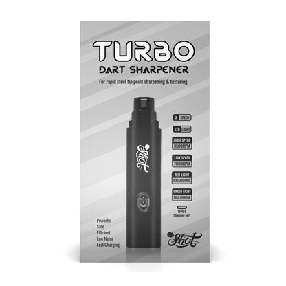 Shot Turbo Electronic Dart Point Sharpener | Kingston Billiards & Games