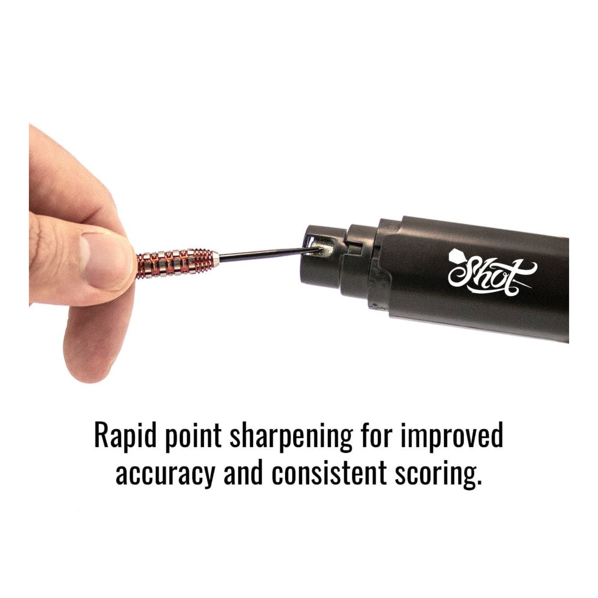 Shot Turbo Electronic Dart Point Sharpener | Kingston Billiards & Games
