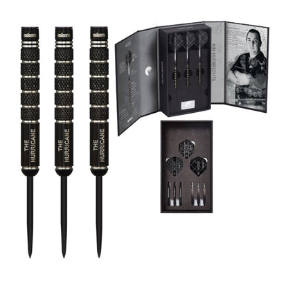 Unicorn Noir Kim Huybrechts 90% Tungsten dart package display collection