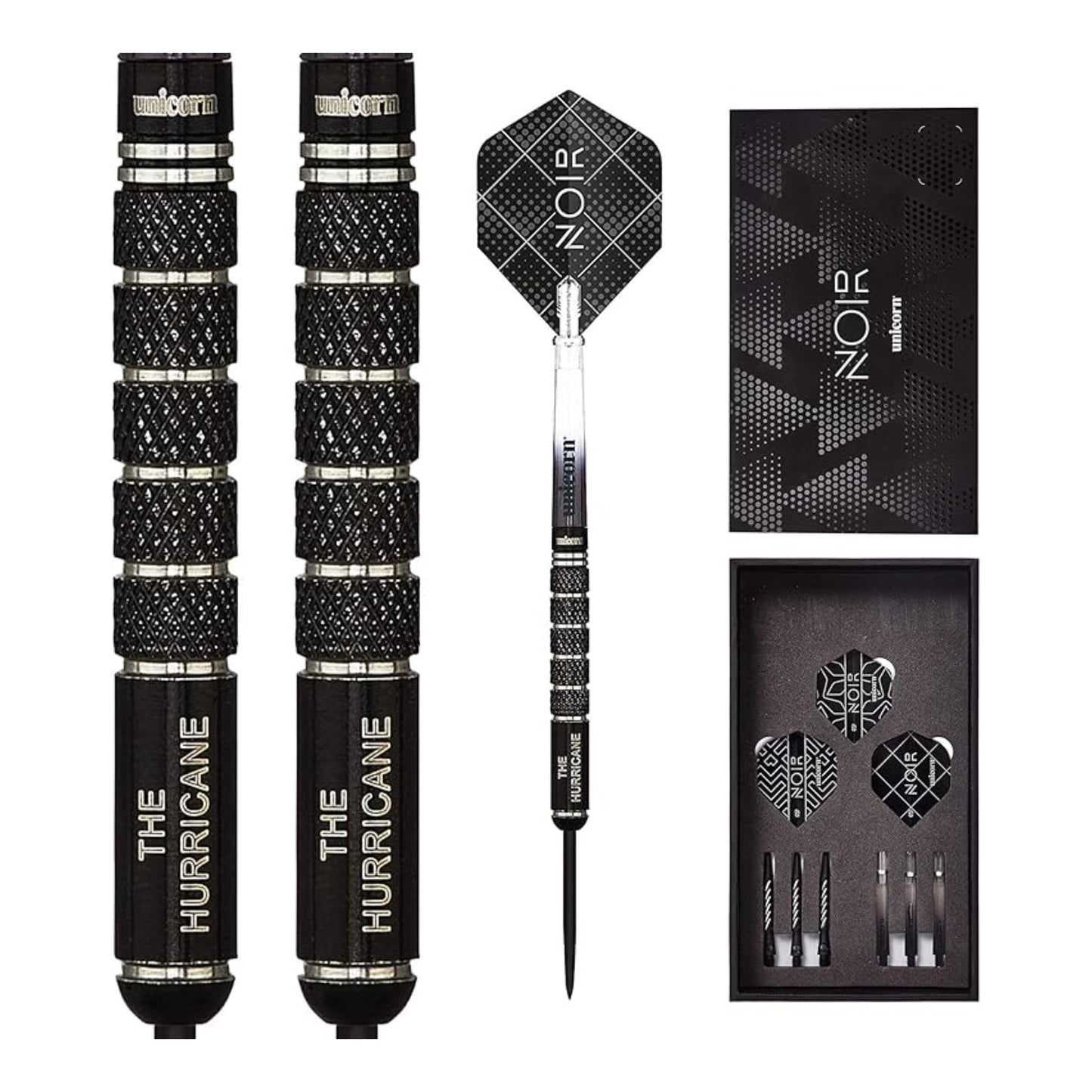 Unicorn Noir Kim Huybrechts 90% Tungsten dart set product display image
