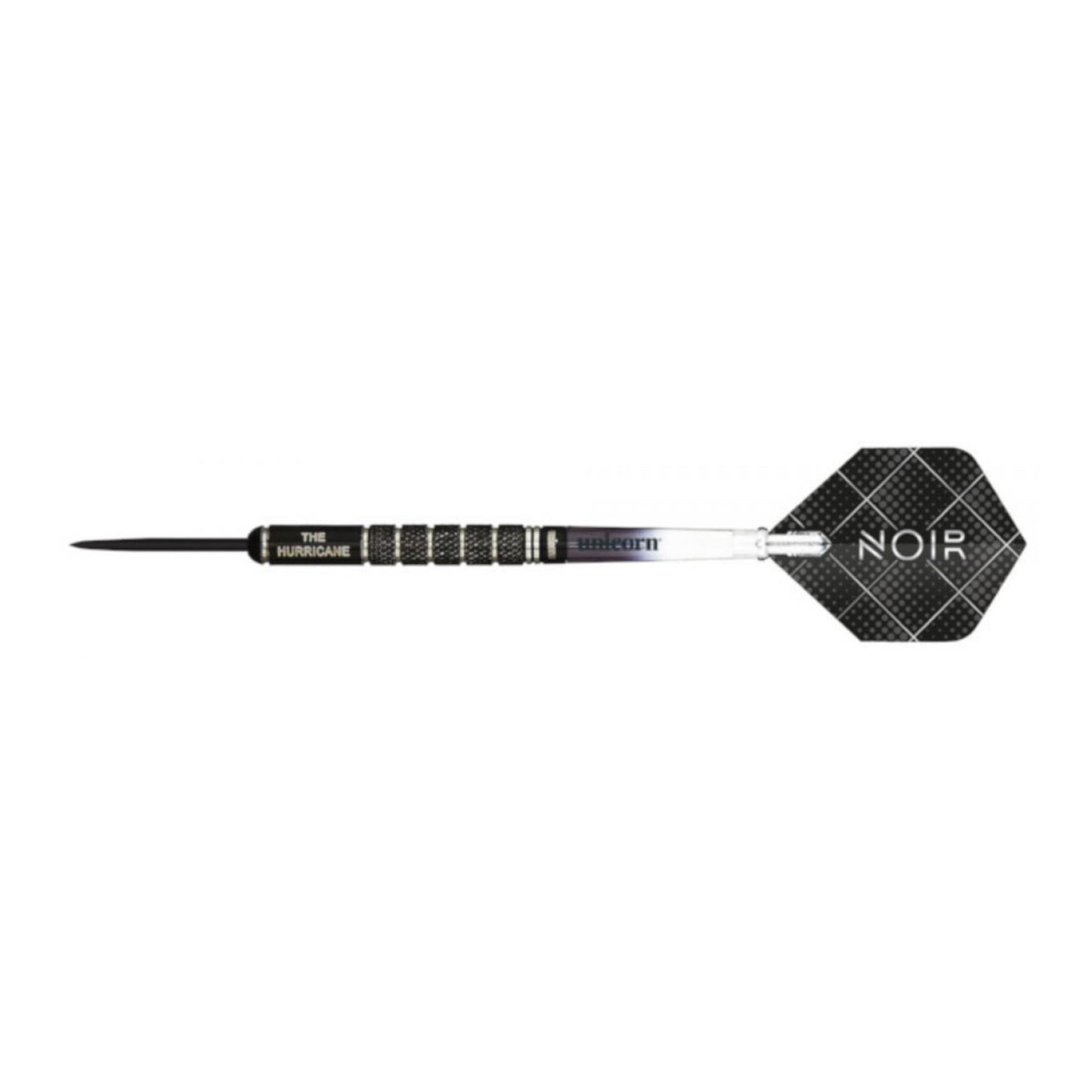 Unicorn Noir Kim Huybrechts 90% Tungsten dart side view