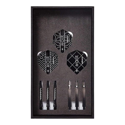 Unicorn Noir Kim Huybrechts 90% Tungsten dart set package