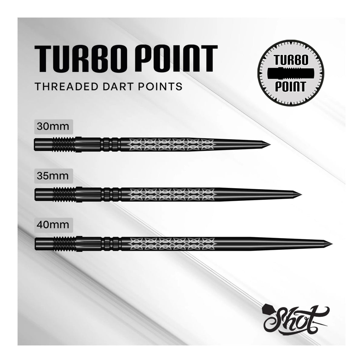 Shot Celt Steel Tip Turbo Points | Durable Dart Points in Canada