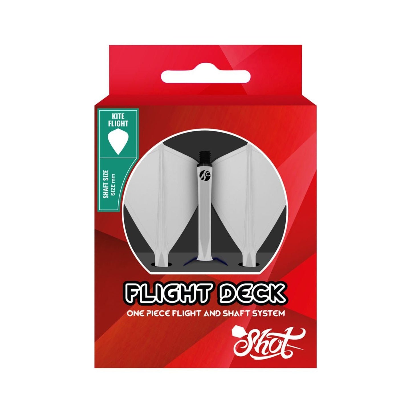 Shot Darts Flight Deck - Kite Integrated Flight & Shaft System