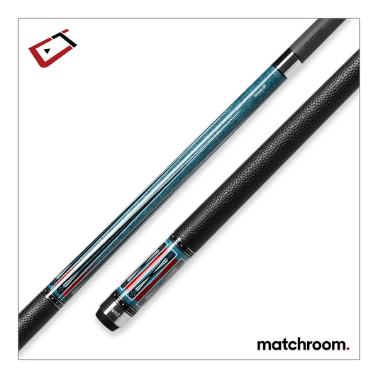 Cuetec Cynergy Nineball Series Indigo Blue Stain Carbon Fiber Cue