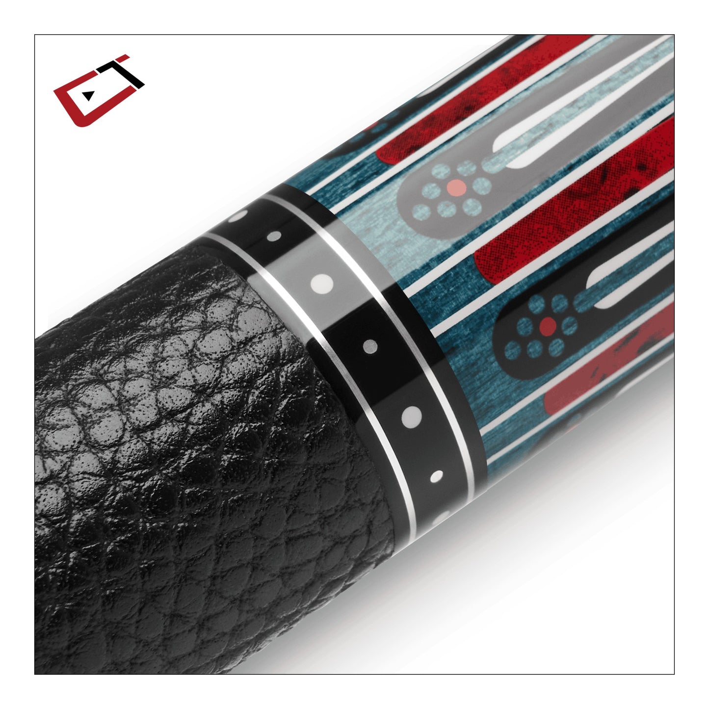 Cuetec Cynergy Nineball Series Indigo Blue Stain Carbon Fiber Cue