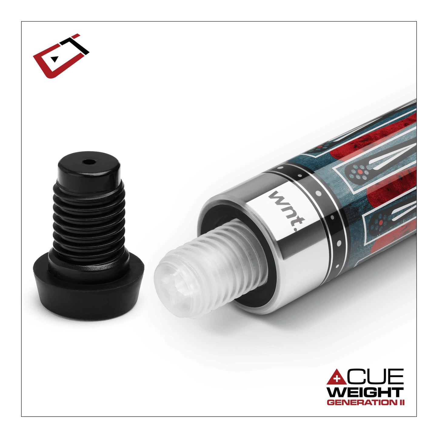 Cuetec Cynergy Nineball Series Indigo Blue Stain Carbon Fiber Cue