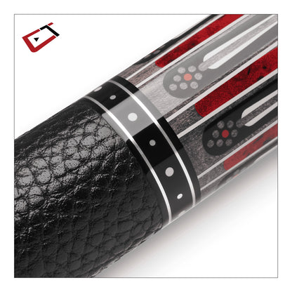 Cuetec Cynergy Nineball Series Cue - Shark Gray Stain | Kingston Billiards & Games