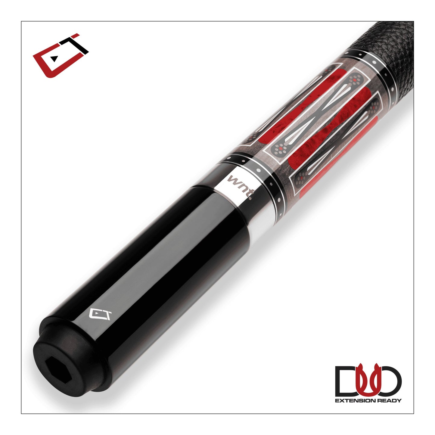 Cuetec Cynergy Nineball Series Cue - Shark Gray Stain | Kingston Billiards & Games