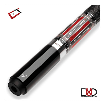 Cuetec Cynergy Nineball Series Cue - Shark Gray Stain | Kingston Billiards & Games
