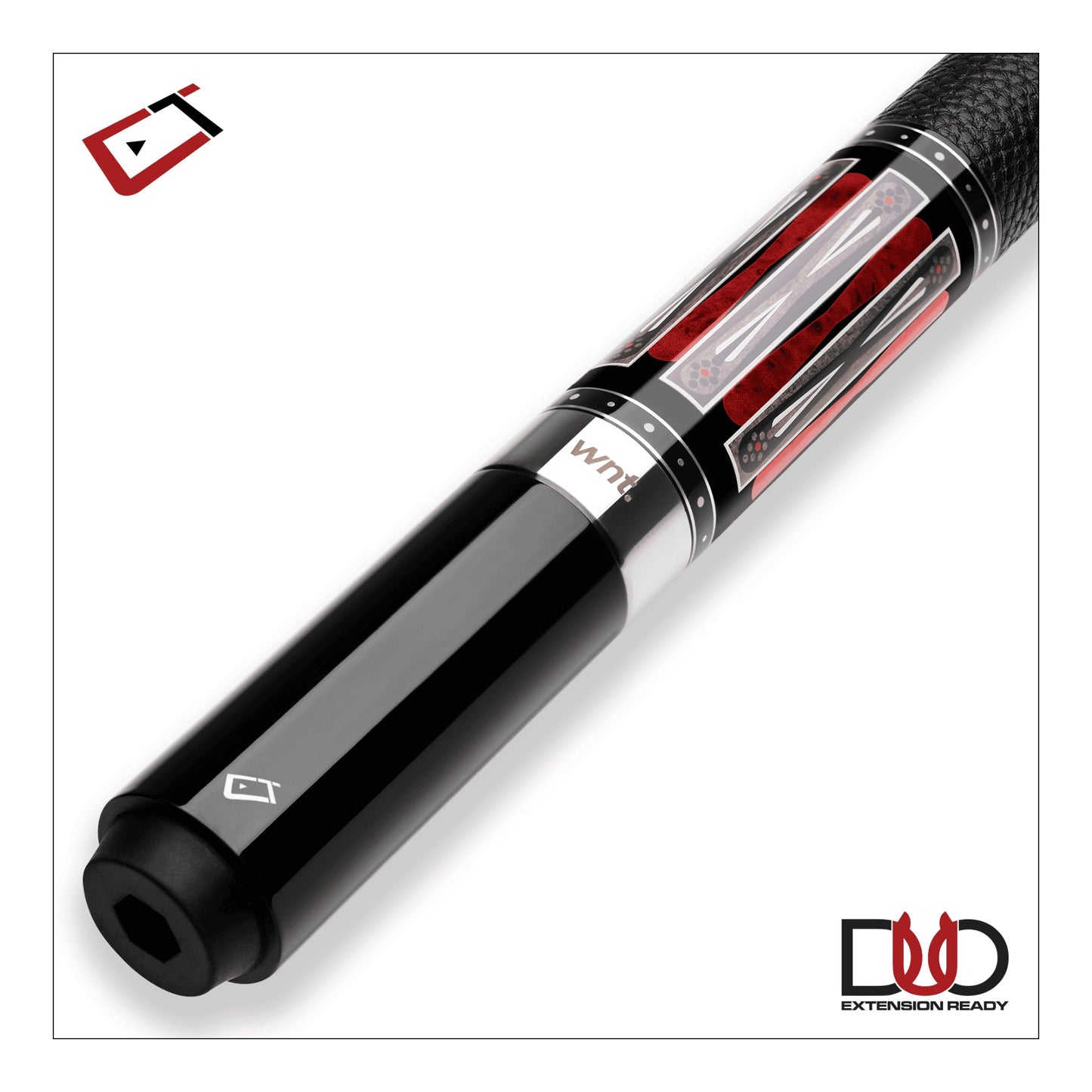Cuetec Cynergy Nineball Series Ink Black Cue – Kingston Billiards &amp; Games
