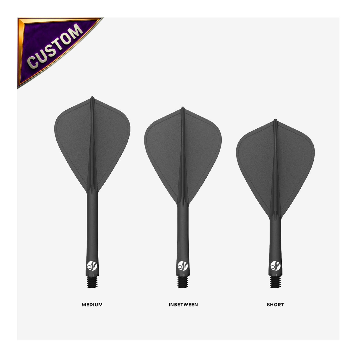 Custom Personalized Kite Flight Deck - Black