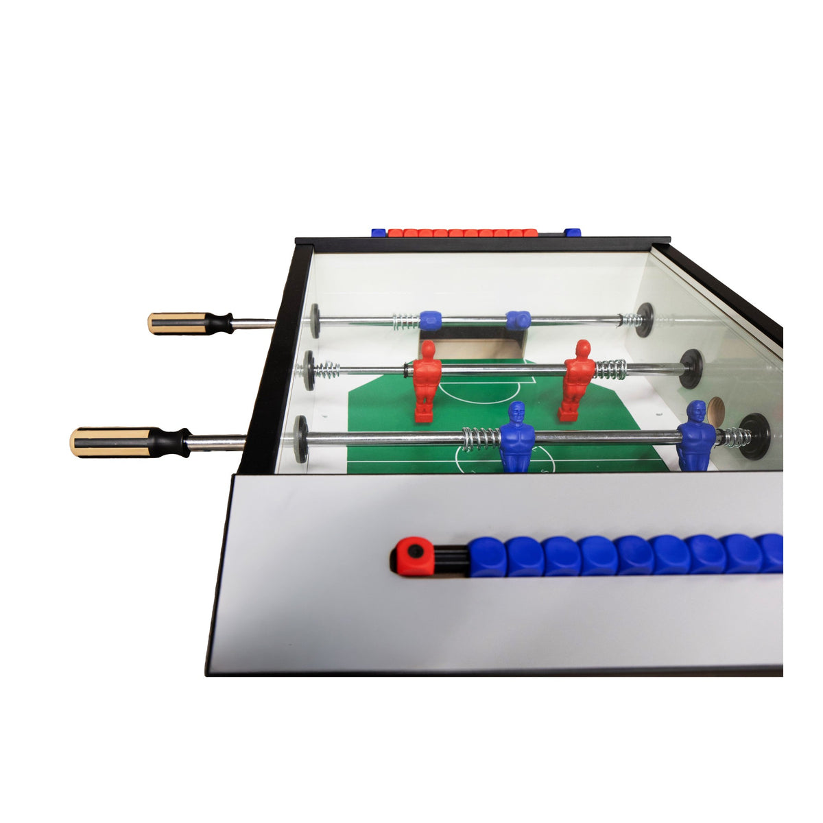 F.A.S Micro Foosball Table Grey: Premium Compact Play