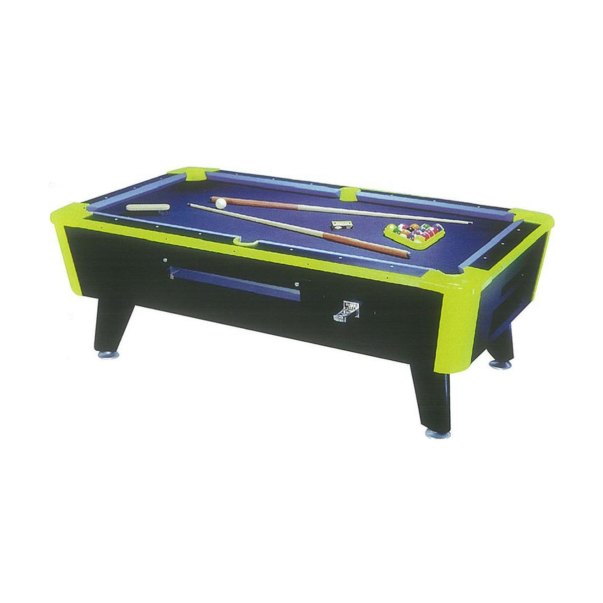 Great American Neon Lites Coin-Operated Pool Table