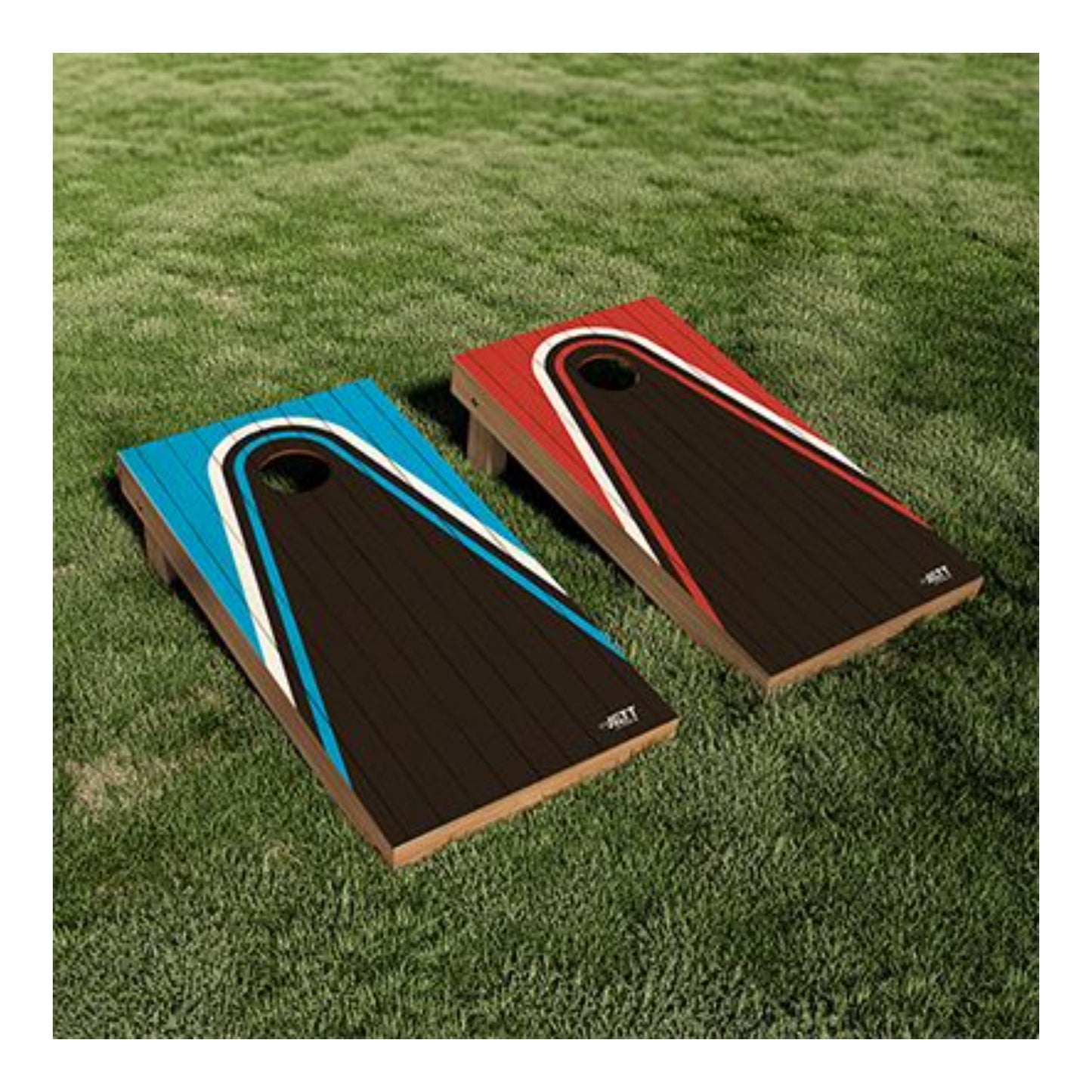 Jett Tournament Cornhole Set - Sport Blue & Red