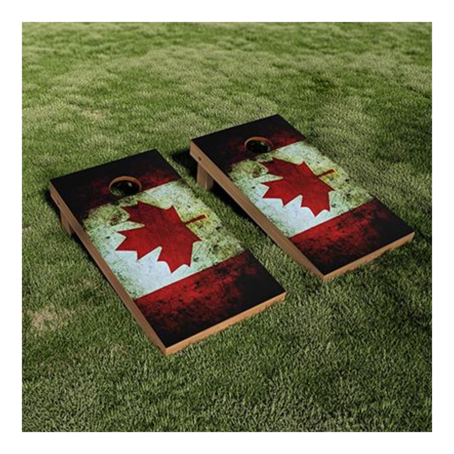 Jett Tournament Canadian Flag Cornhole Set<