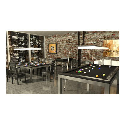 La Condo Stainless Pool & Dining Table | Kingston Billiards