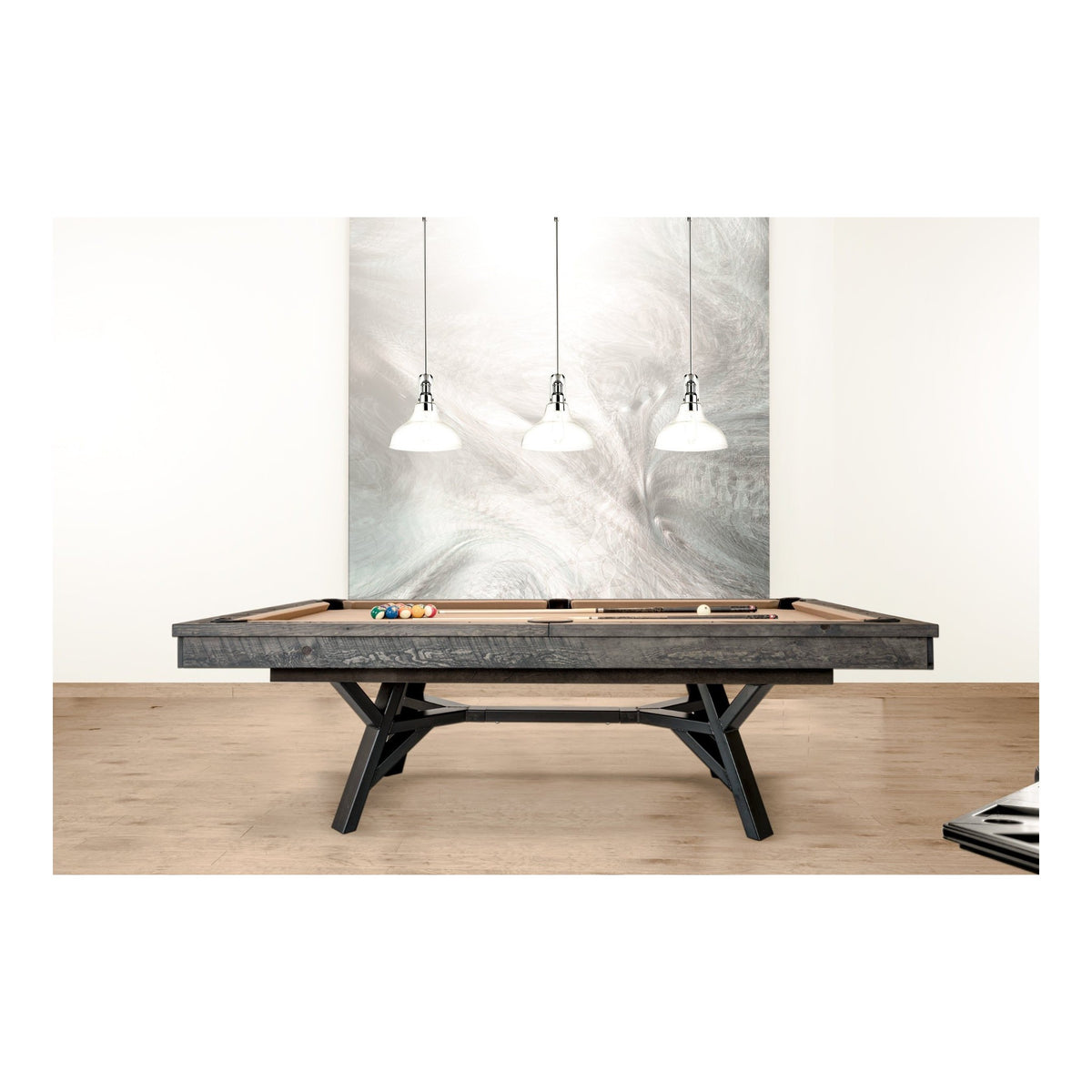 La Forge Custom Pool Table | Solid Pine & Steel Billiard Table