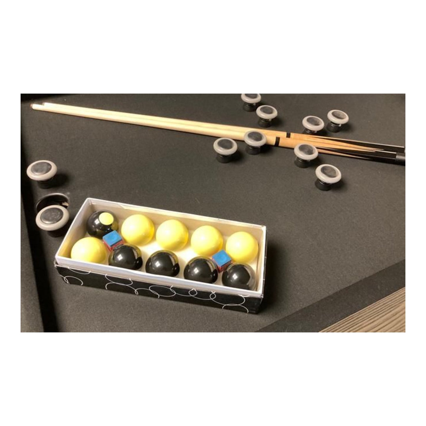 Majestic Bumper Pool Table - Slate & Solid Wood