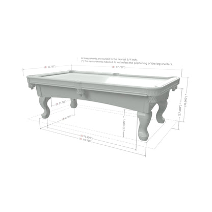 Queen-Ann II Custom Pool Table