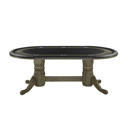 Slate  coloured GTBL84 - Texas Hold'em Poker Table 