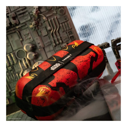 Side profile of the case, emphasizing its slim yet protective rigid design.