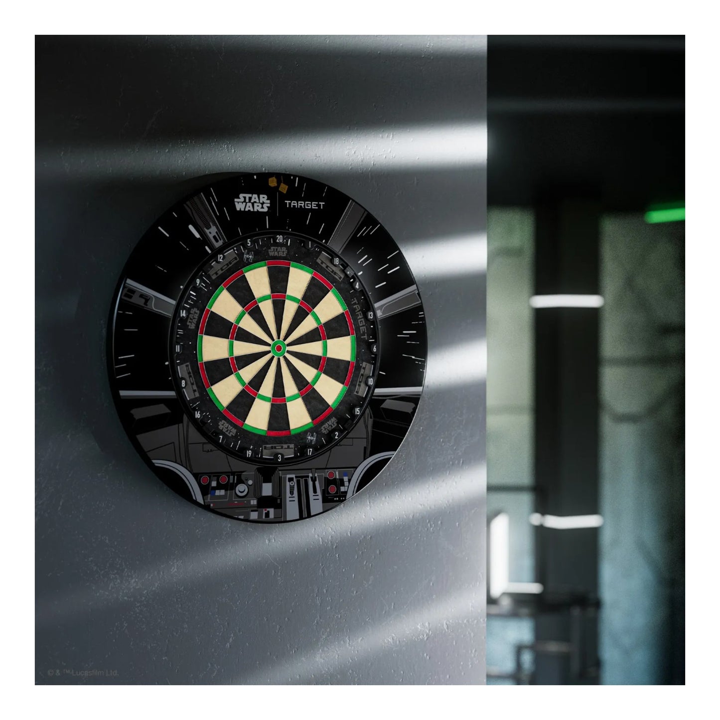 The back of the high-density surround, showing the ribbed profile for active reflex protection.