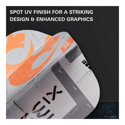 The official Star Wars X-Wing Pro Ultra dart flight