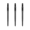 Shot Turbo RS Steel Tip Dart Points - Black