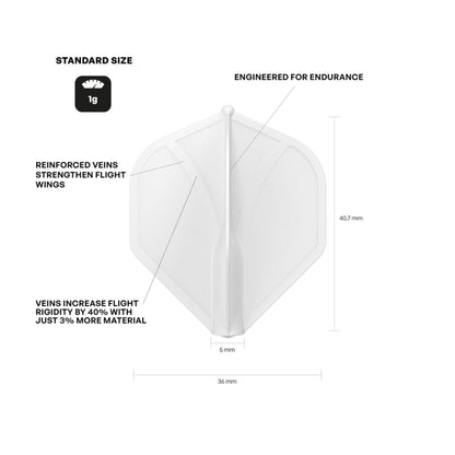 Shot Airfoil Molded Dart Flights – Shipped Fast across Canada